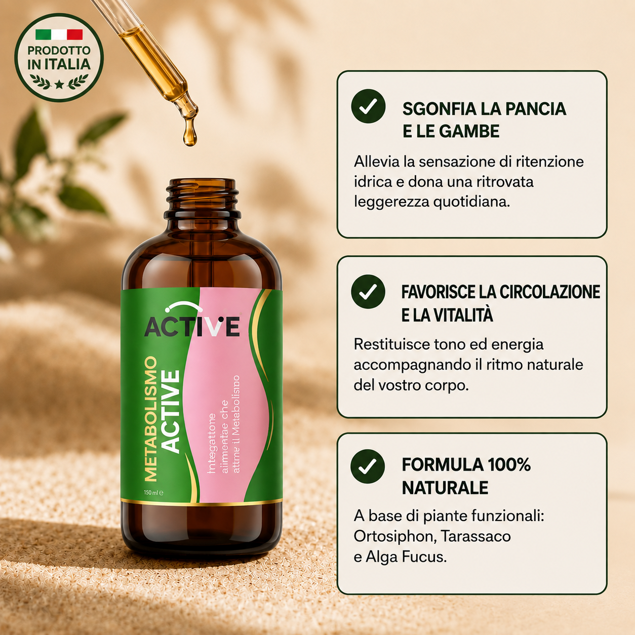 Ingredienti METABOLISMO ACTIVE